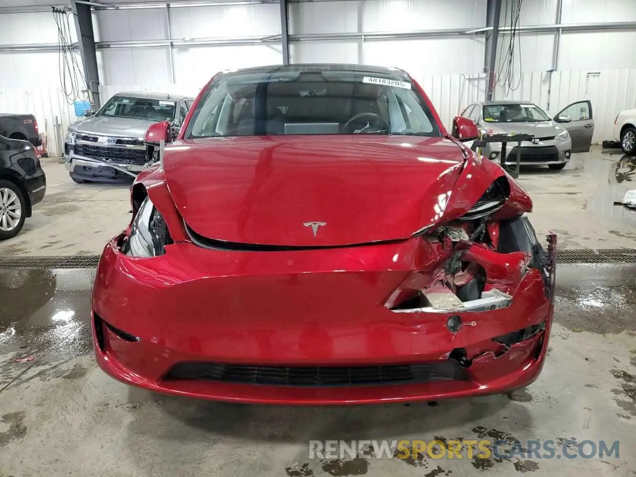 5 Photograph of a damaged car 7SAYGDEE2RF993786 TESLA MODEL Y 2024
