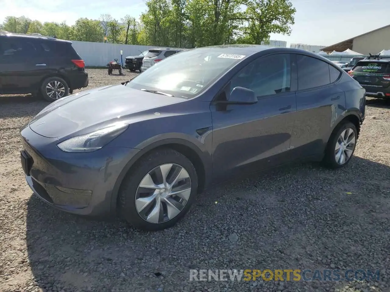 1 Photograph of a damaged car 7SAYGDEE3RA217776 TESLA MODEL Y 2024