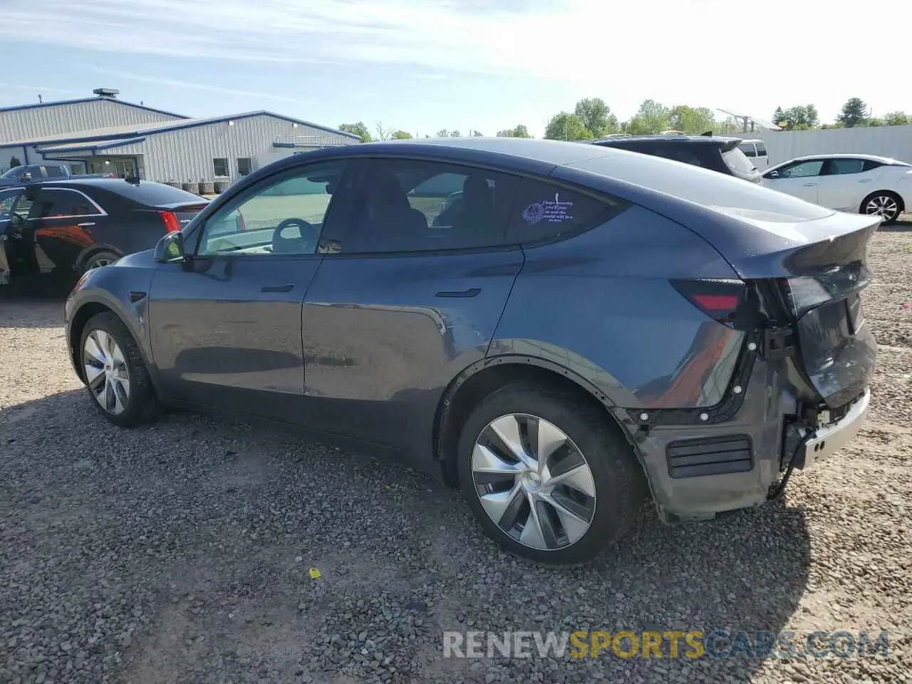 2 Photograph of a damaged car 7SAYGDEE3RA217776 TESLA MODEL Y 2024