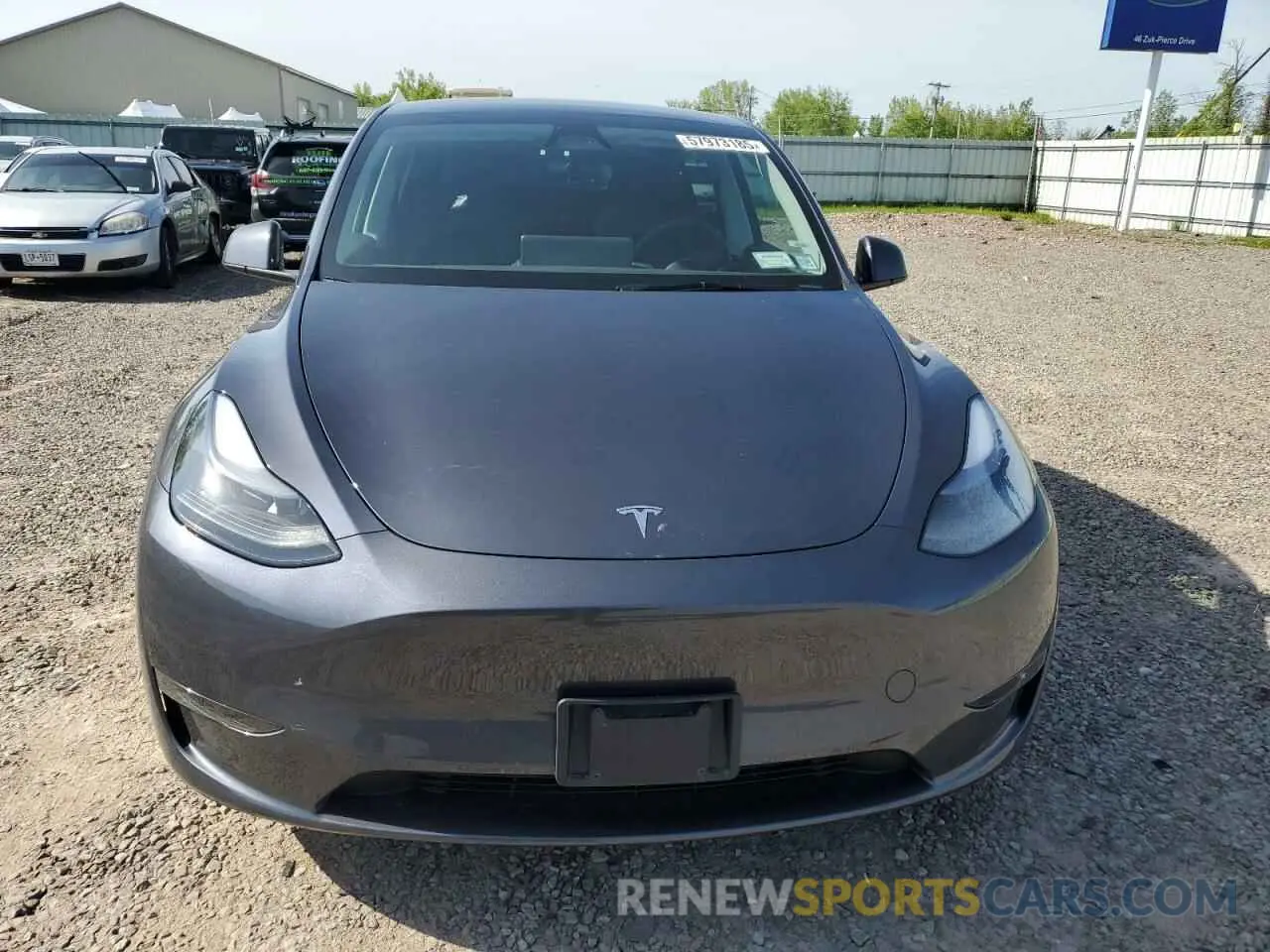 5 Photograph of a damaged car 7SAYGDEE3RA217776 TESLA MODEL Y 2024