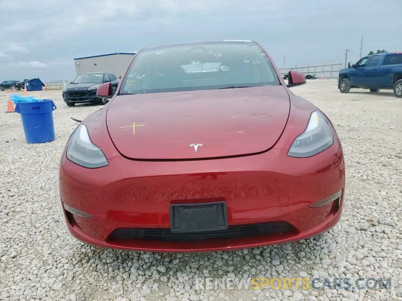 5 Photograph of a damaged car 7SAYGDEE3RA224498 TESLA MODEL Y 2024