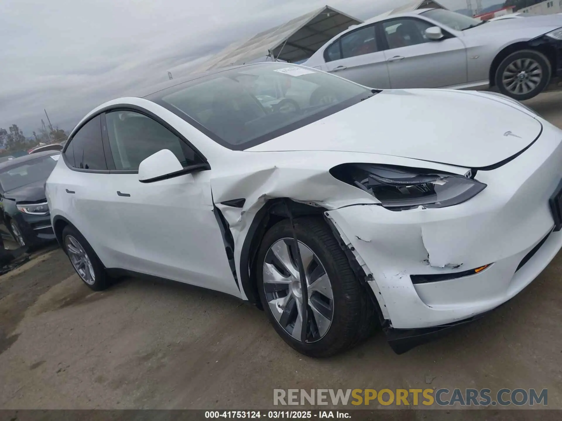 13 Photograph of a damaged car 7SAYGDEE3RA232293 TESLA MODEL Y 2024