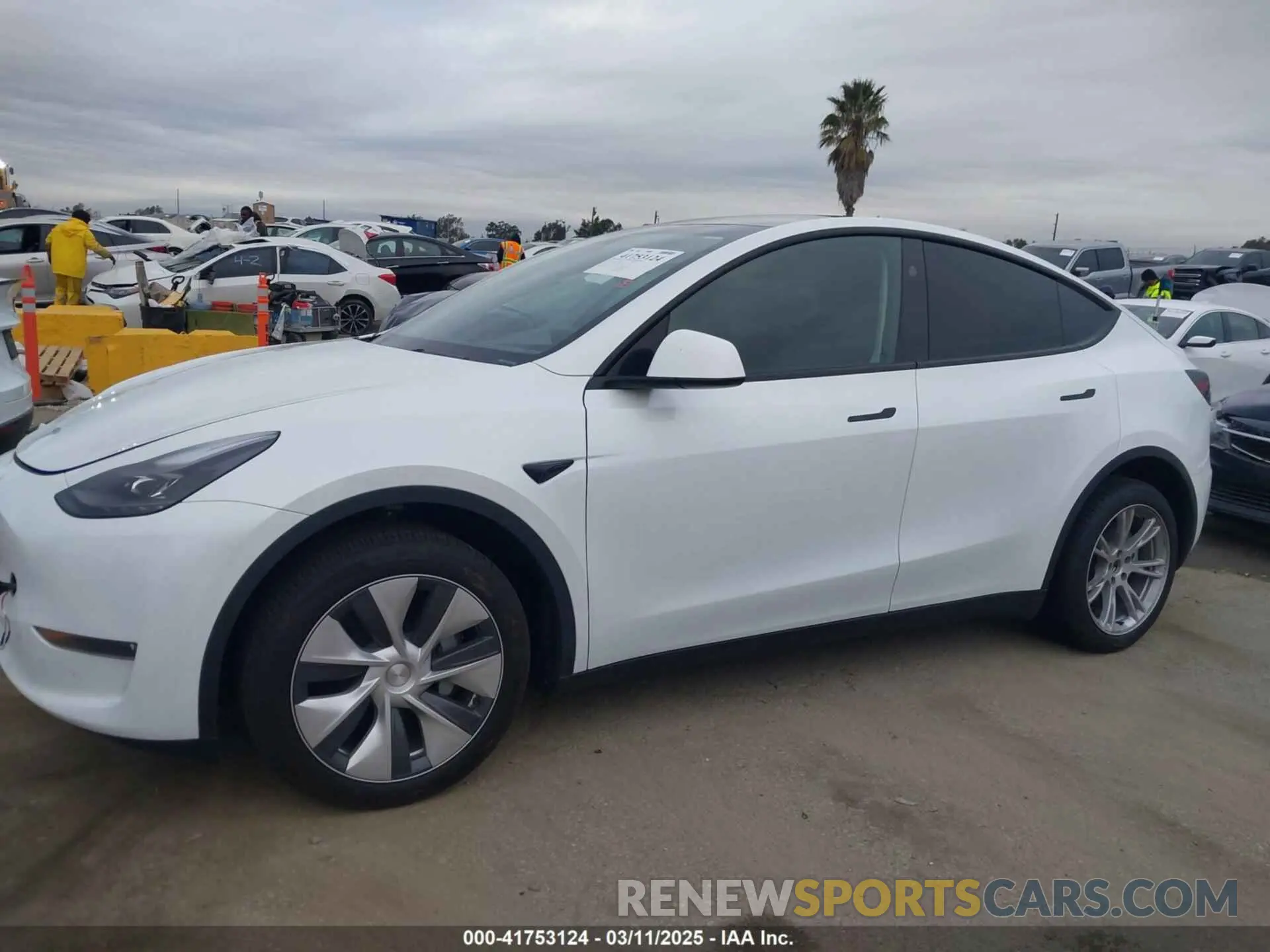 14 Photograph of a damaged car 7SAYGDEE3RA232293 TESLA MODEL Y 2024