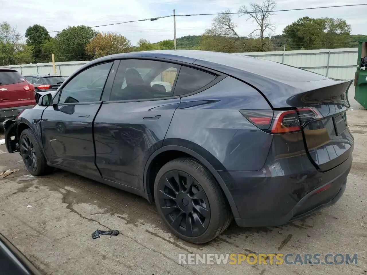 2 Photograph of a damaged car 7SAYGDEE3RA248493 TESLA MODEL Y 2024