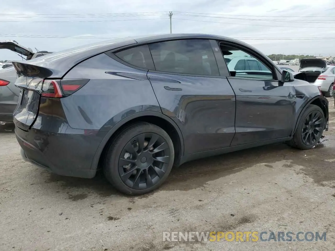 3 Photograph of a damaged car 7SAYGDEE3RA248493 TESLA MODEL Y 2024