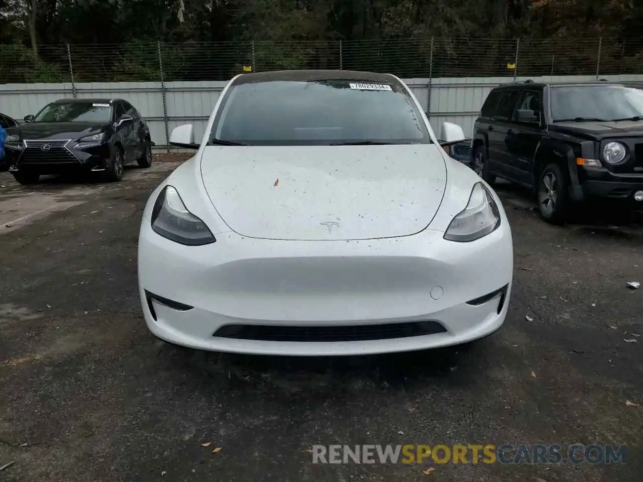 5 Photograph of a damaged car 7SAYGDEE3RA261440 TESLA MODEL Y 2024