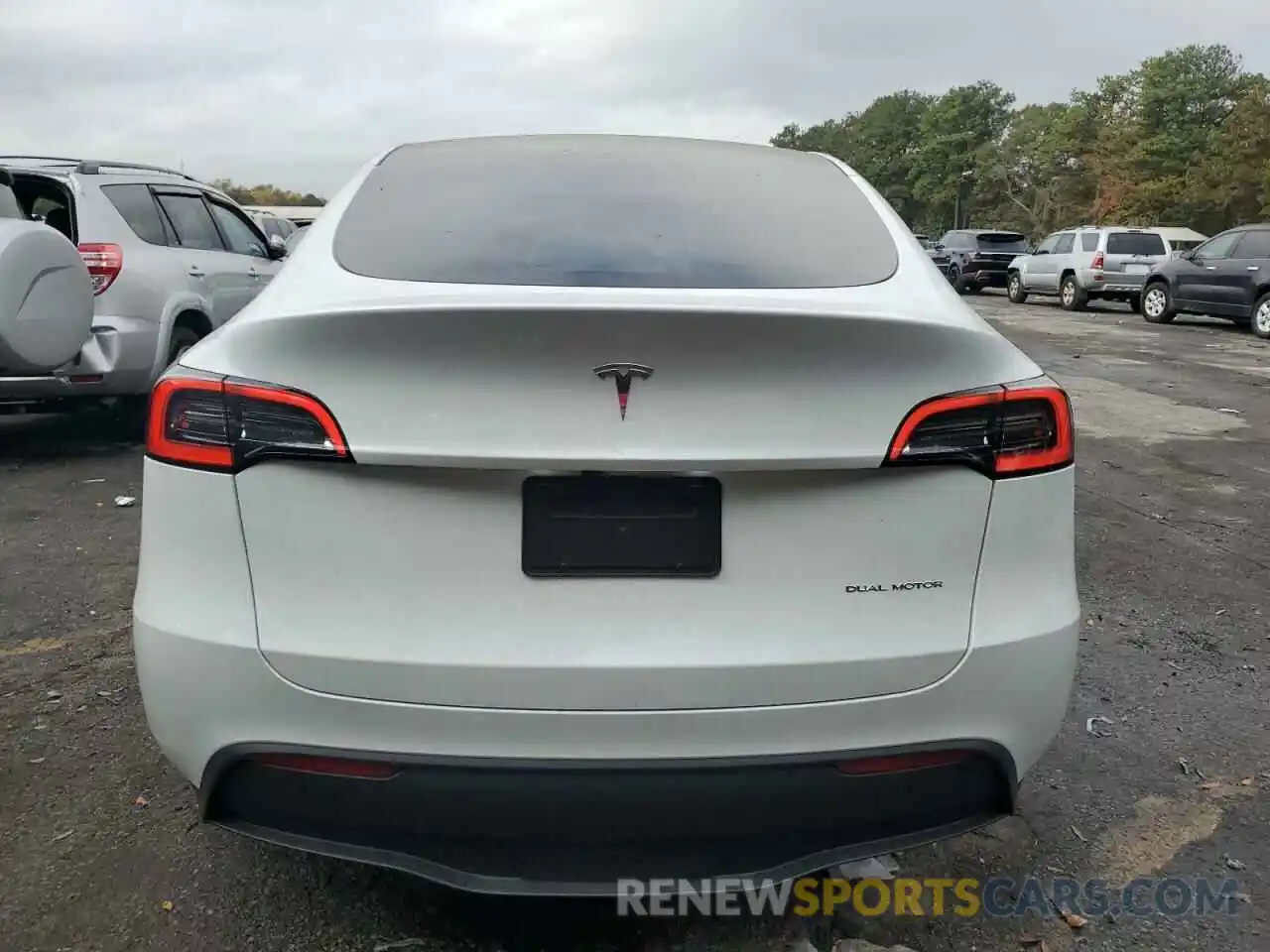 6 Photograph of a damaged car 7SAYGDEE3RA261440 TESLA MODEL Y 2024