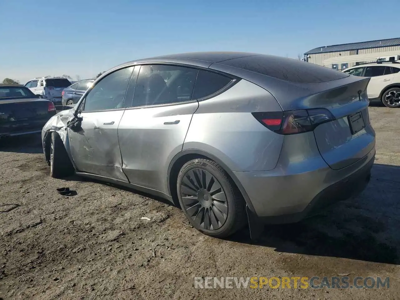 2 Photograph of a damaged car 7SAYGDEE3RA279131 TESLA MODEL Y 2024