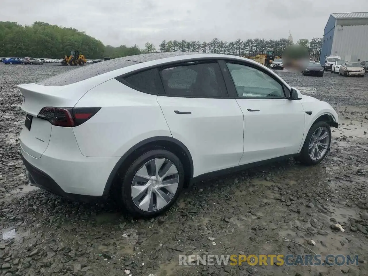 3 Photograph of a damaged car 7SAYGDEE3RA283311 TESLA MODEL Y 2024