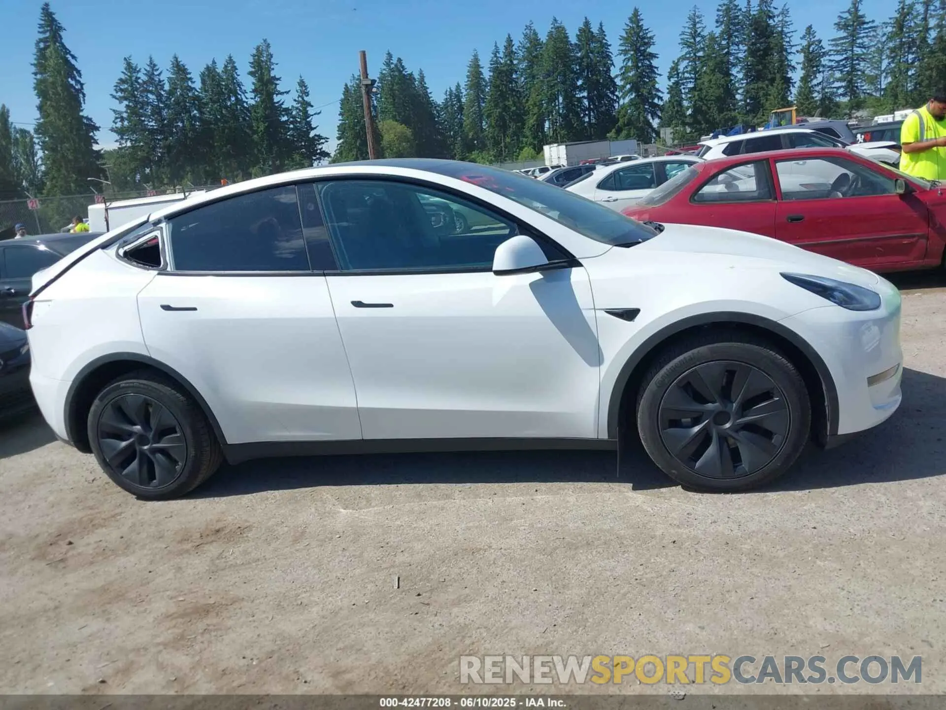 13 Photograph of a damaged car 7SAYGDEE3RF166962 TESLA MODEL Y 2024
