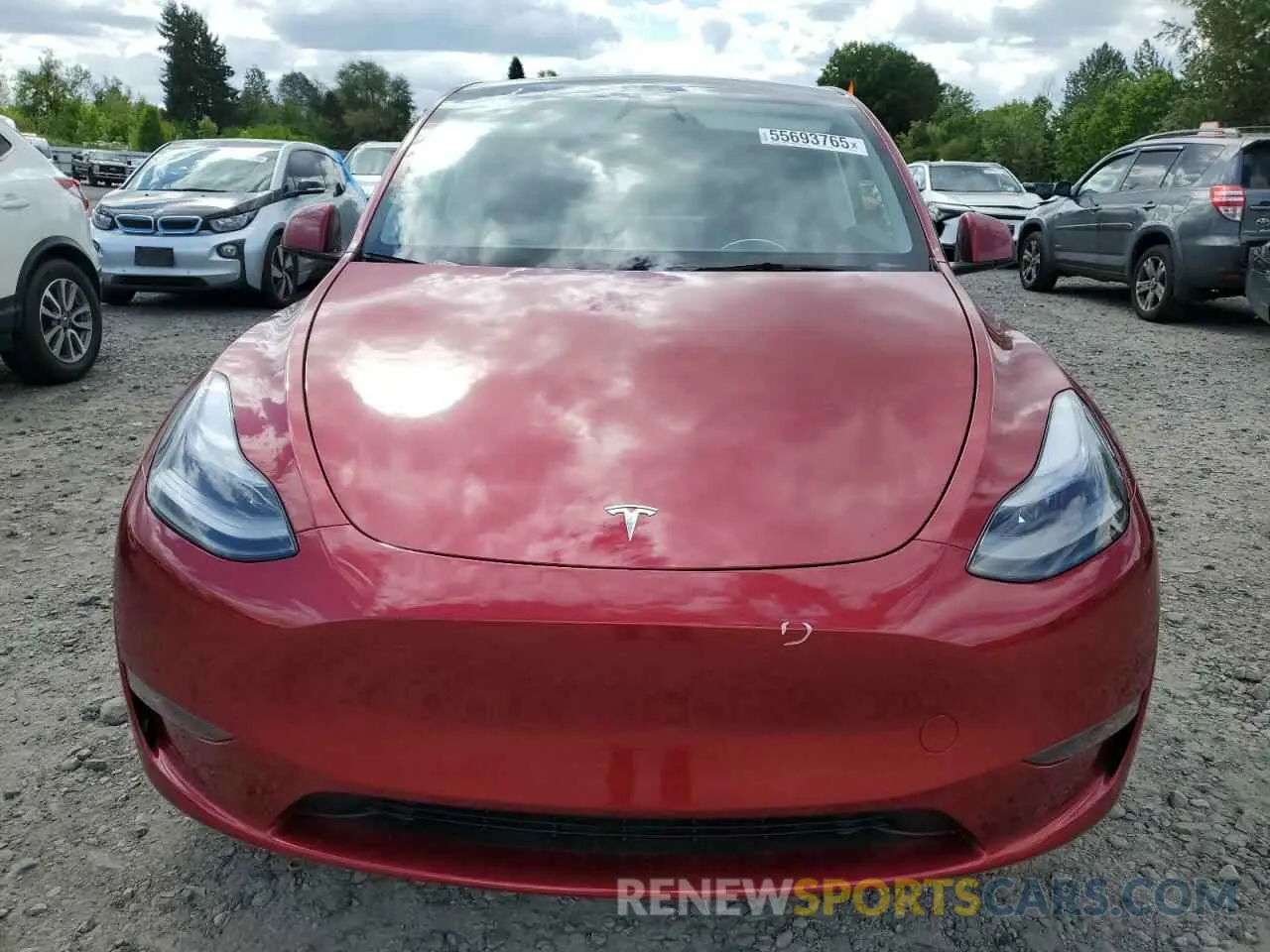 5 Photograph of a damaged car 7SAYGDEE3RF196043 TESLA MODEL Y 2024