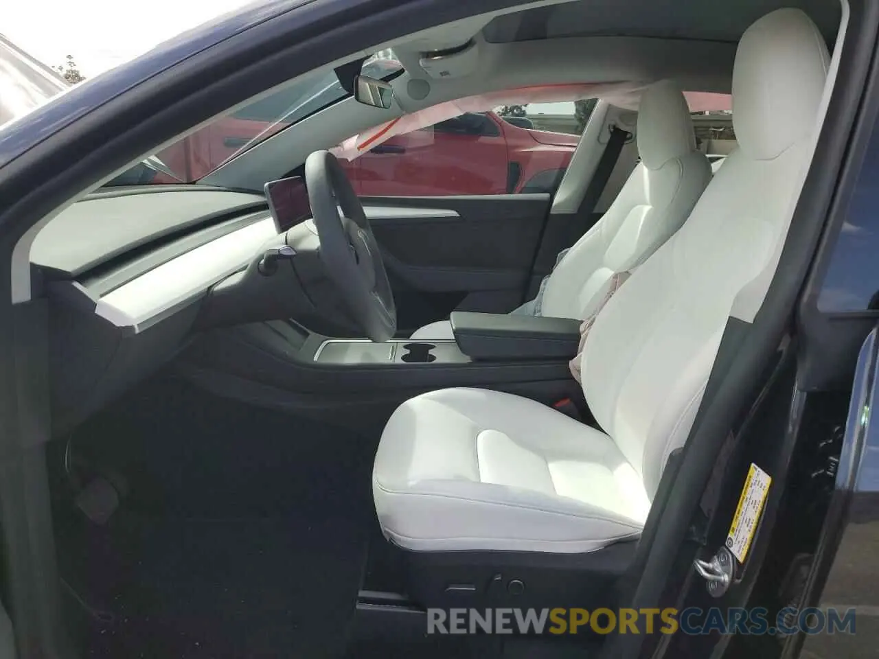 7 Photograph of a damaged car 7SAYGDEE4RA218435 TESLA MODEL Y 2024