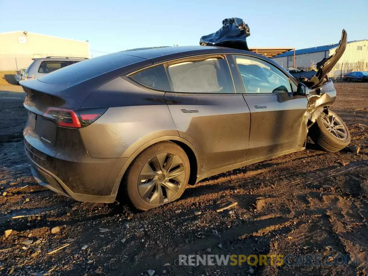 3 Photograph of a damaged car 7SAYGDEE4RA319880 TESLA MODEL Y 2024