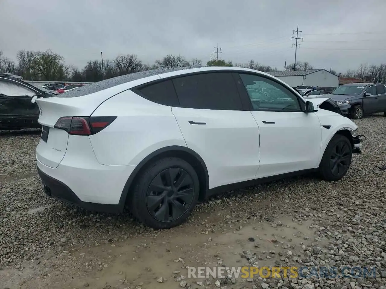3 Photograph of a damaged car 7SAYGDEE4RA327350 TESLA MODEL Y 2024