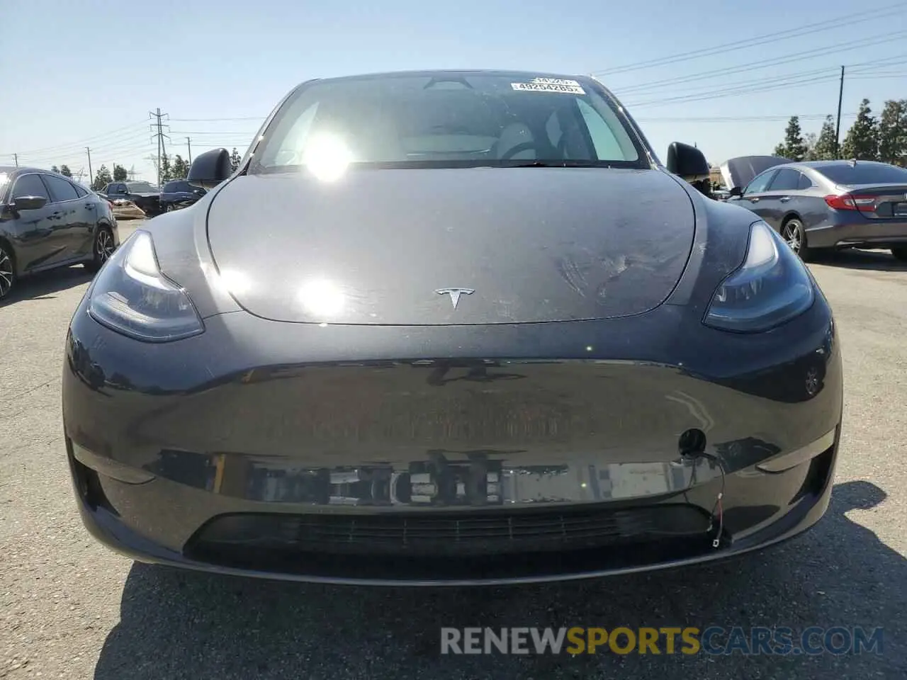 5 Photograph of a damaged car 7SAYGDEE4RF004435 TESLA MODEL Y 2024