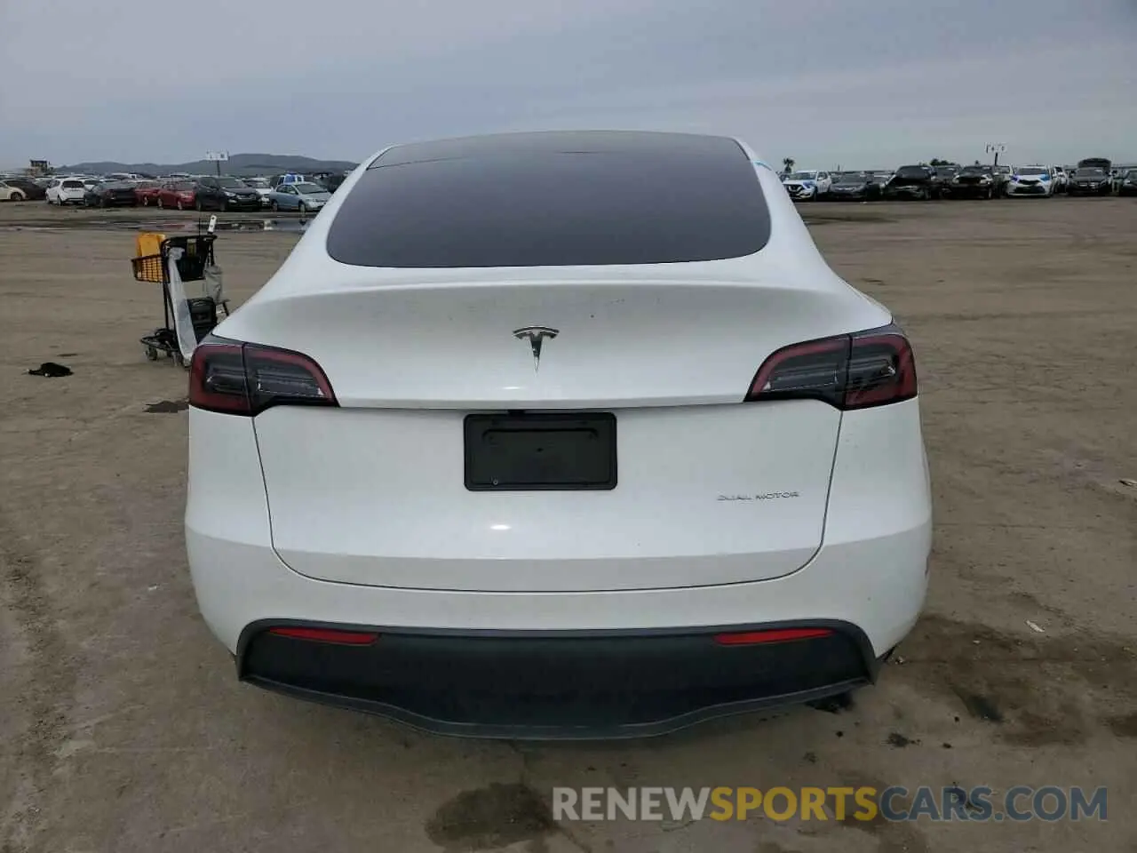 6 Photograph of a damaged car 7SAYGDEE4RF070760 TESLA MODEL Y 2024