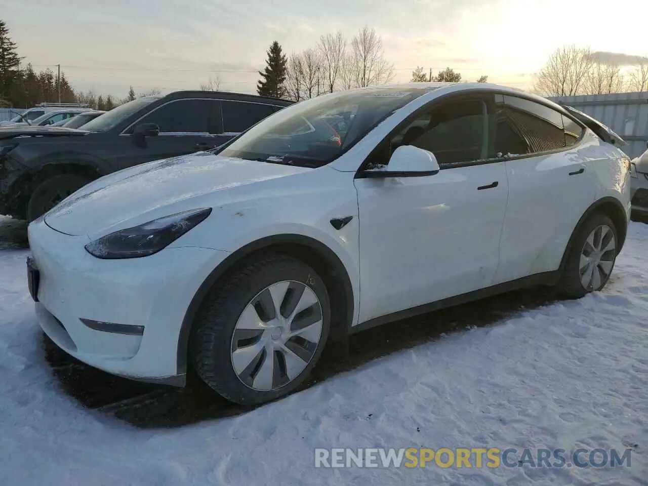 1 Photograph of a damaged car 7SAYGDEE4RF079118 TESLA MODEL Y 2024