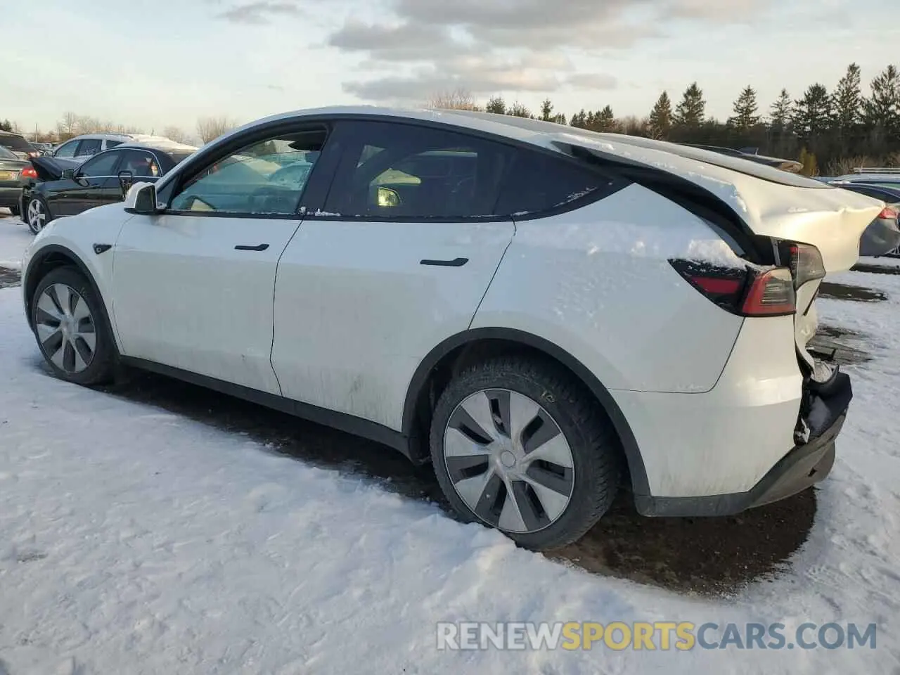 2 Photograph of a damaged car 7SAYGDEE4RF079118 TESLA MODEL Y 2024