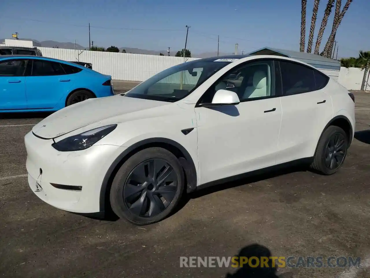 1 Photograph of a damaged car 7SAYGDEE4RF128933 TESLA MODEL Y 2024