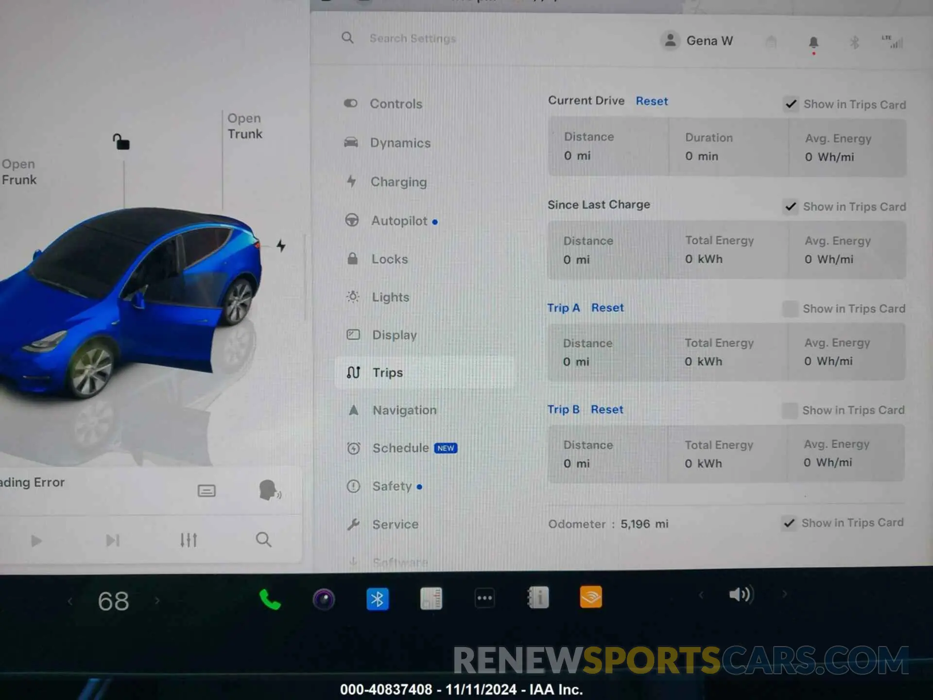 7 Photograph of a damaged car 7SAYGDEE4RF984359 TESLA MODEL Y 2024