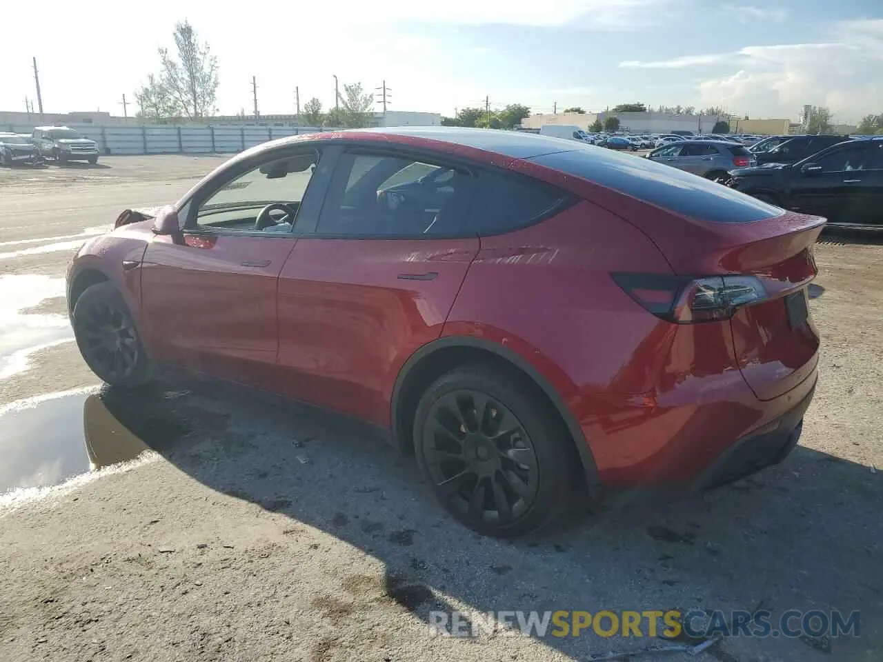 2 Photograph of a damaged car 7SAYGDEE5RA222011 TESLA MODEL Y 2024