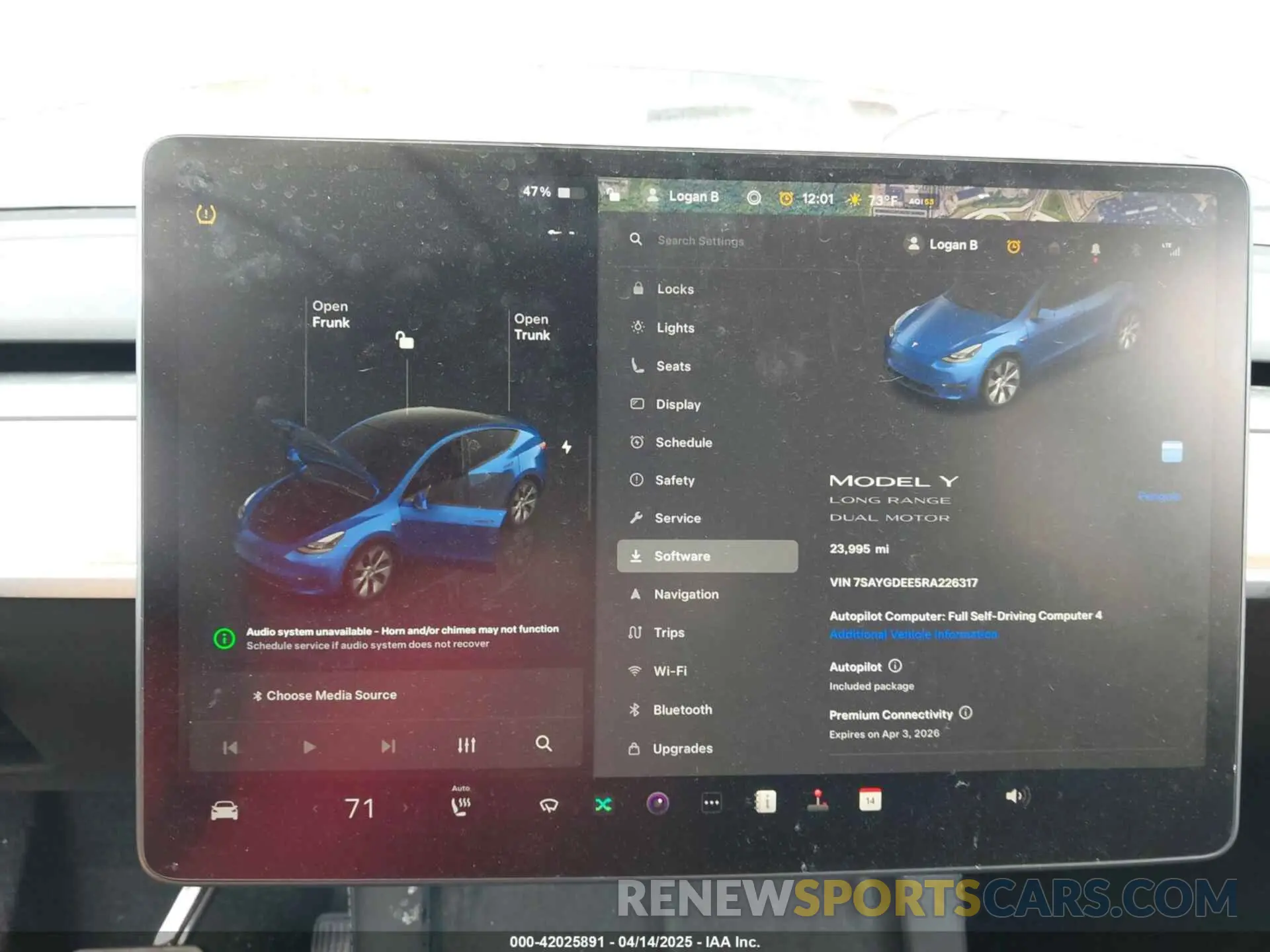 19 Photograph of a damaged car 7SAYGDEE5RA226317 TESLA MODEL Y 2024