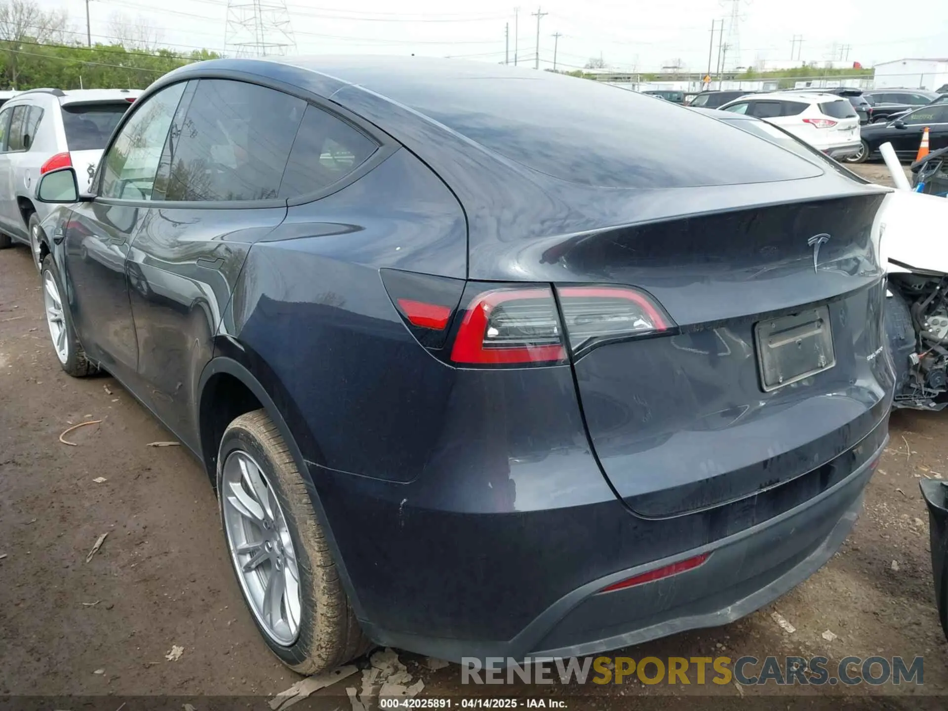 3 Photograph of a damaged car 7SAYGDEE5RA226317 TESLA MODEL Y 2024