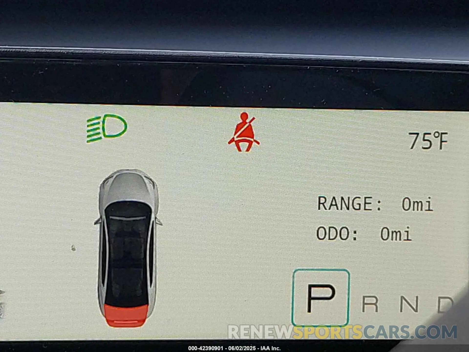 7 Photograph of a damaged car 7SAYGDEE5RA229542 TESLA MODEL Y 2024