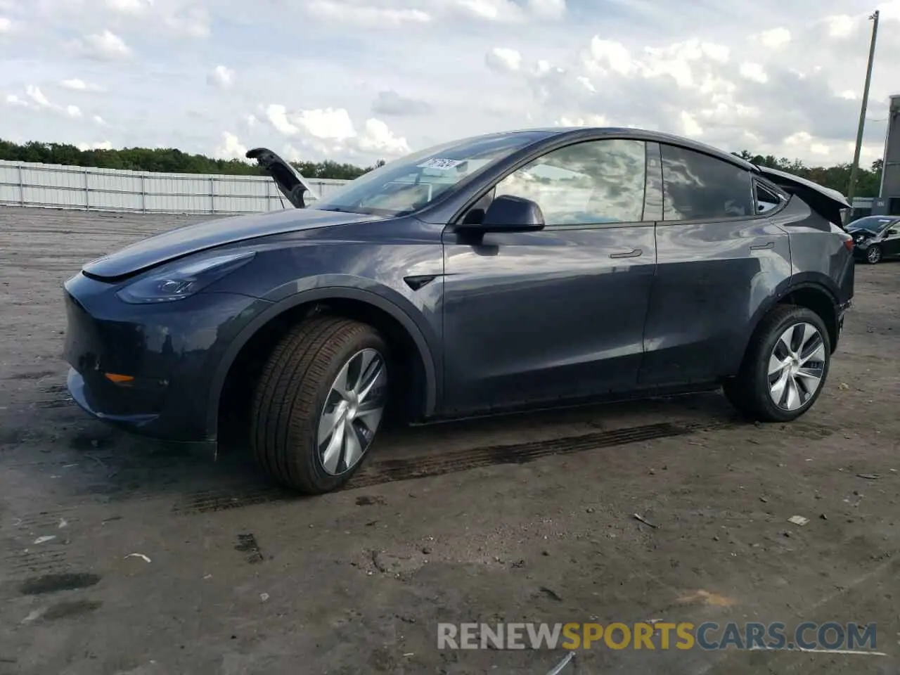 1 Photograph of a damaged car 7SAYGDEE5RA231890 TESLA MODEL Y 2024