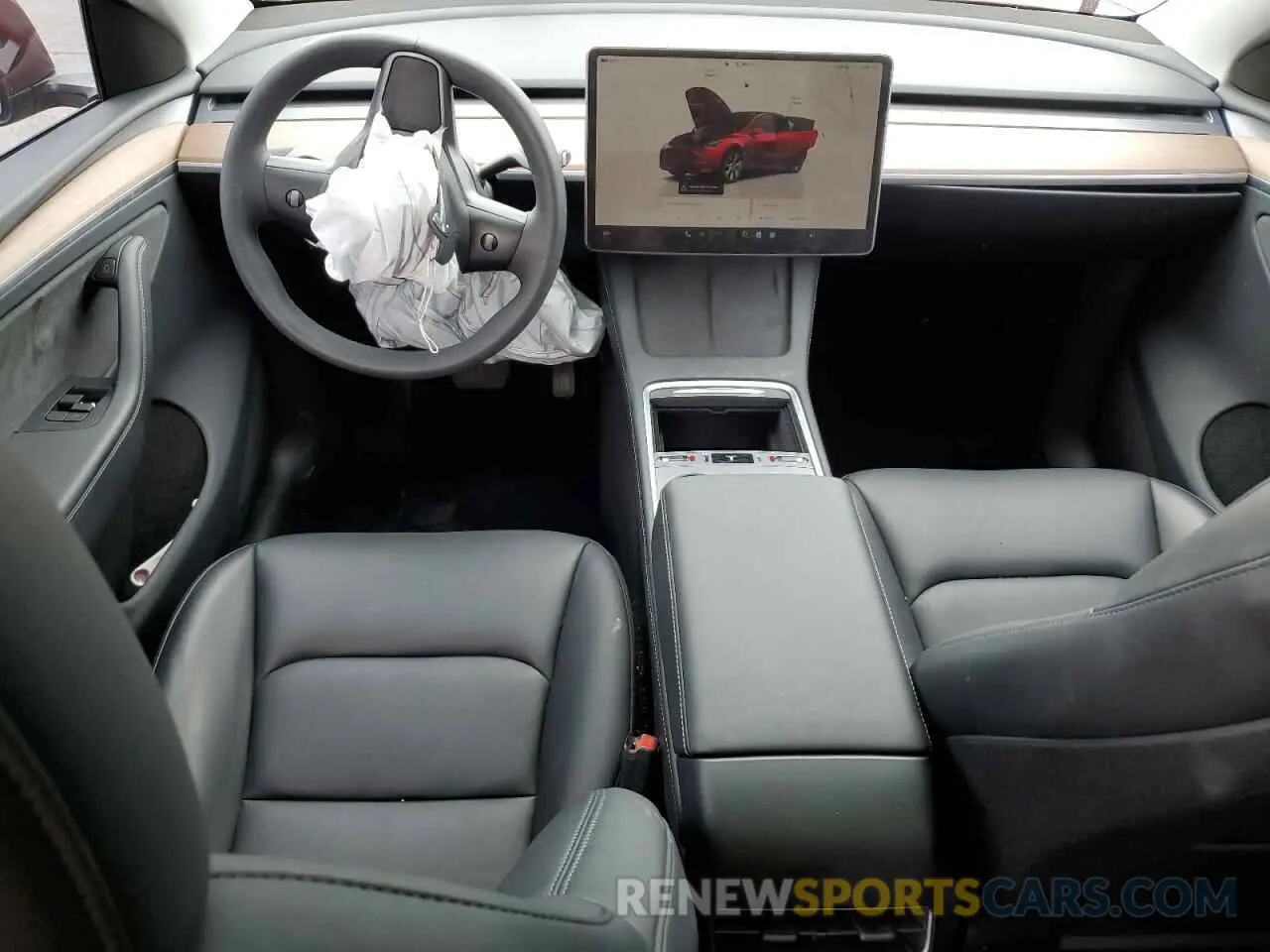 8 Photograph of a damaged car 7SAYGDEE5RA251895 TESLA MODEL Y 2024