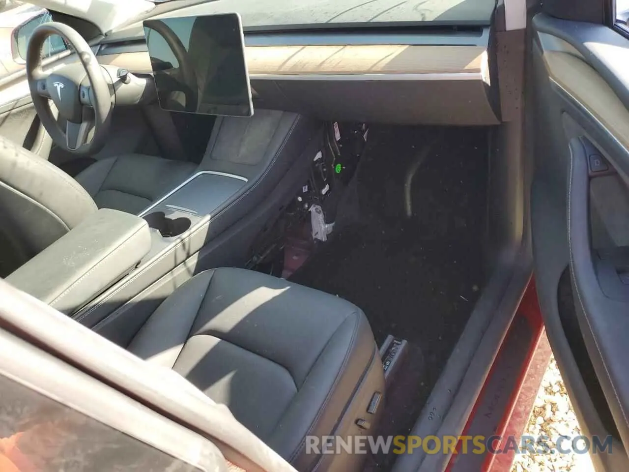 8 Photograph of a damaged car 7SAYGDEE5RA255476 TESLA MODEL Y 2024