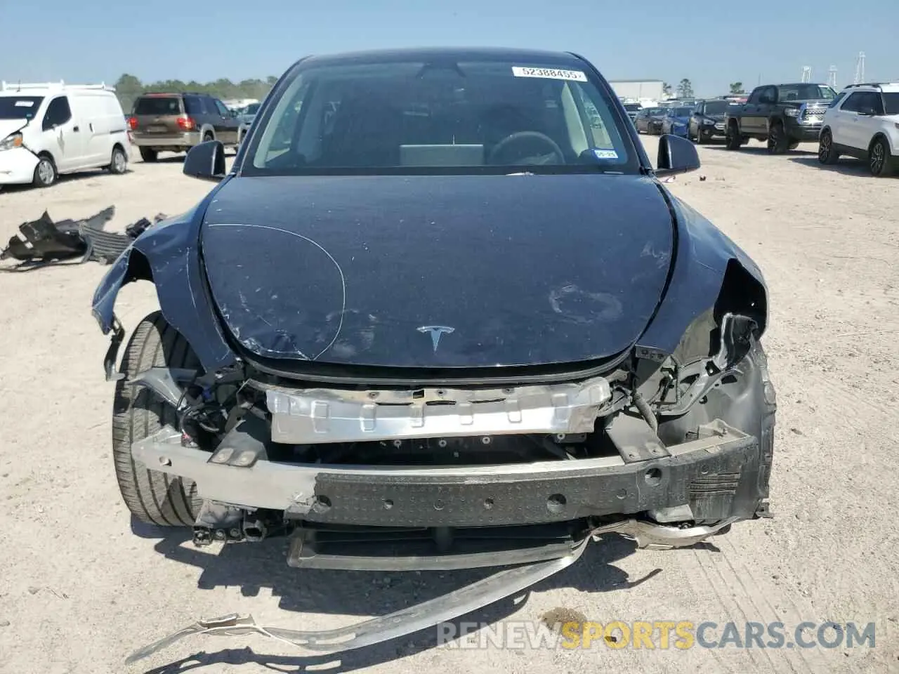 5 Photograph of a damaged car 7SAYGDEE5RA282984 TESLA MODEL Y 2024