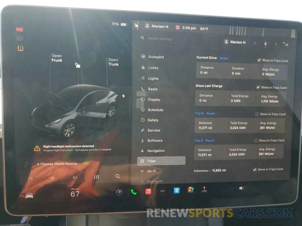 9 Photograph of a damaged car 7SAYGDEE5RA282984 TESLA MODEL Y 2024