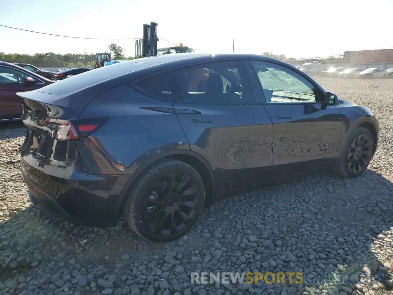 3 Photograph of a damaged car 7SAYGDEE5RA292169 TESLA MODEL Y 2024