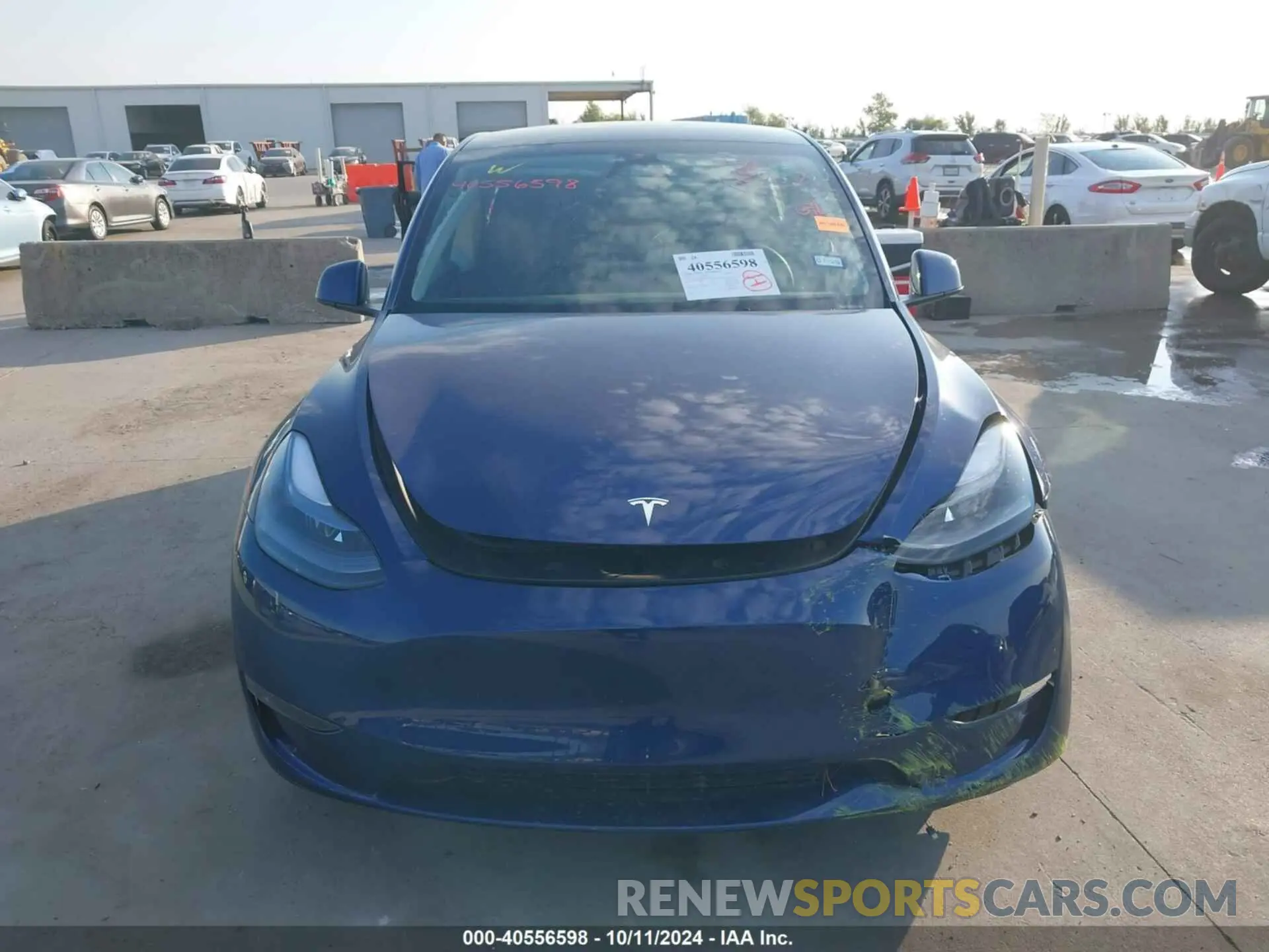 13 Photograph of a damaged car 7SAYGDEE5RA302893 TESLA MODEL Y 2024