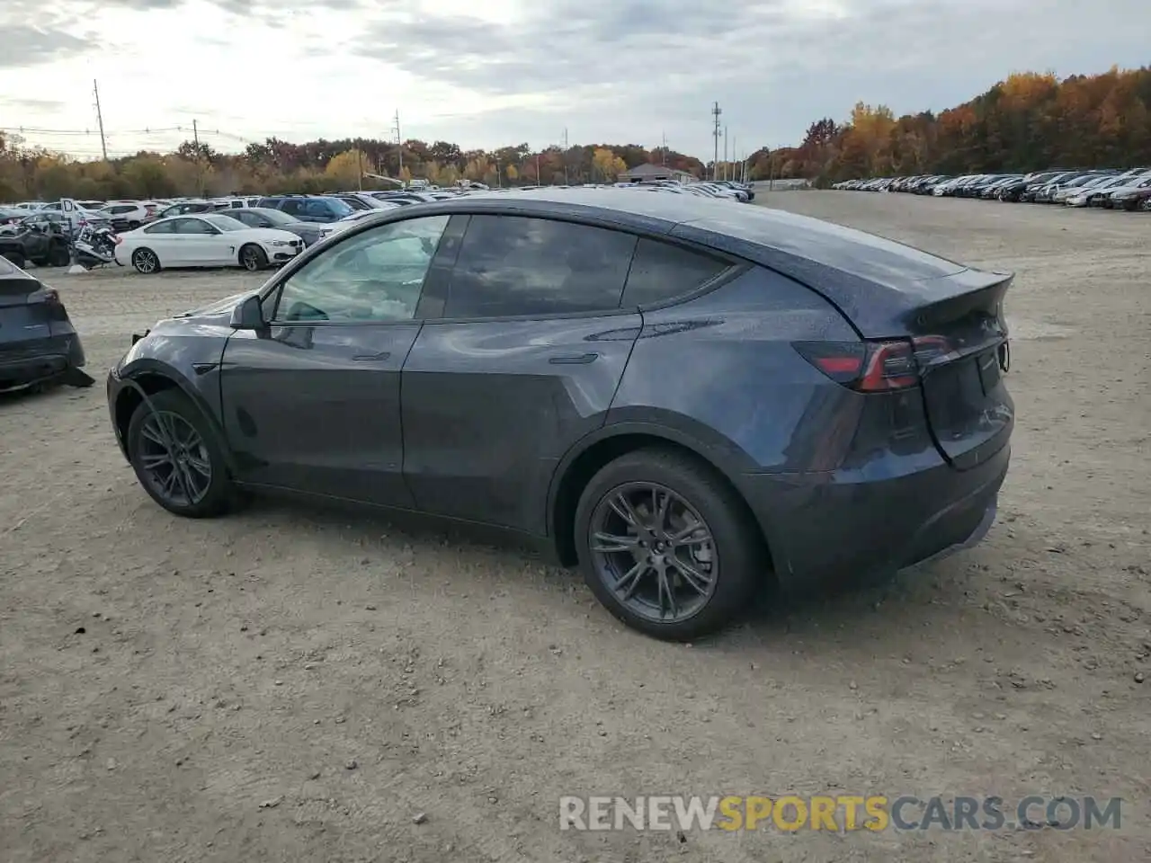 2 Photograph of a damaged car 7SAYGDEE5RA323291 TESLA MODEL Y 2024