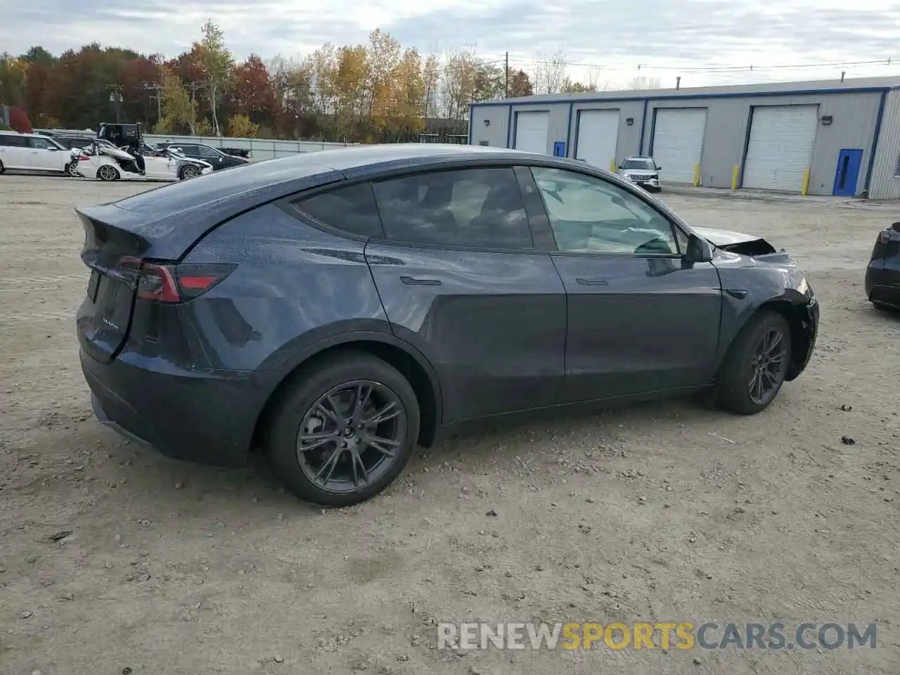 3 Photograph of a damaged car 7SAYGDEE5RA323291 TESLA MODEL Y 2024