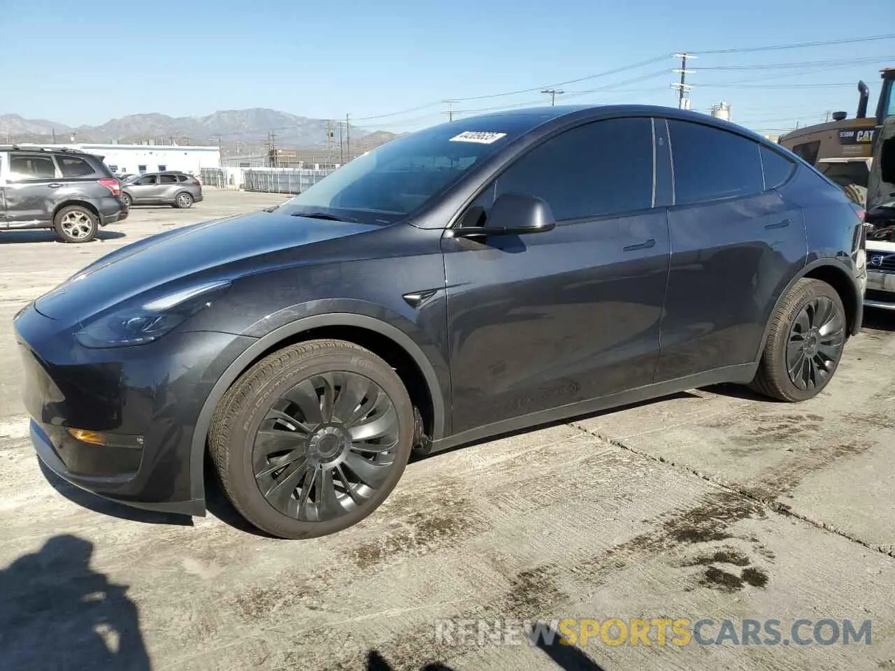 1 Photograph of a damaged car 7SAYGDEE5RF068449 TESLA MODEL Y 2024