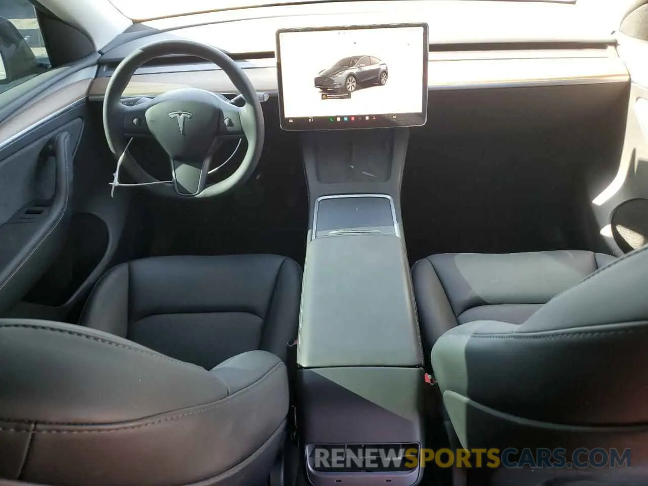 8 Photograph of a damaged car 7SAYGDEE5RF068449 TESLA MODEL Y 2024