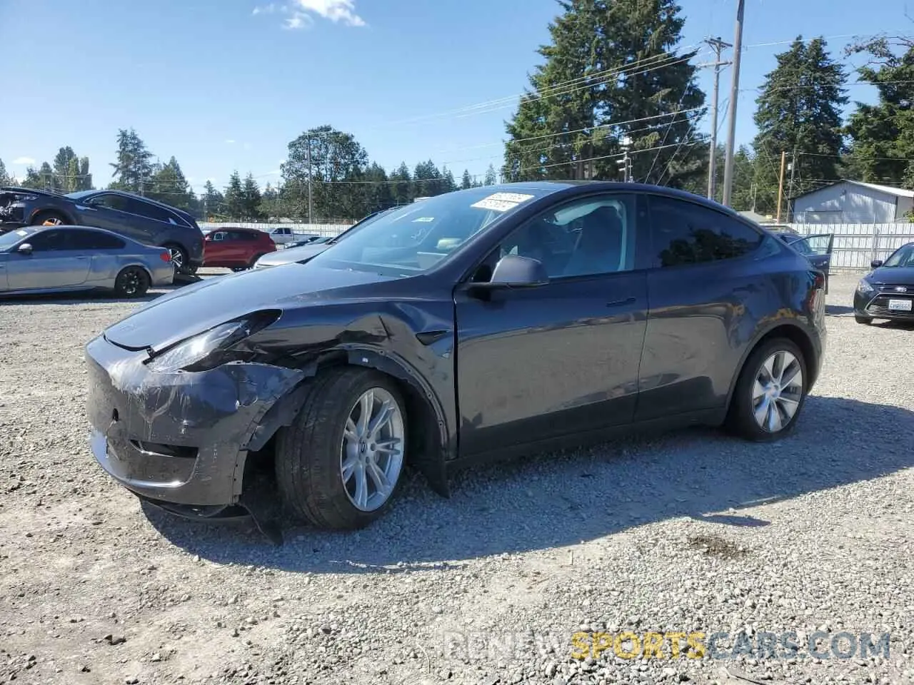 1 Photograph of a damaged car 7SAYGDEE5RF071206 TESLA MODEL Y 2024
