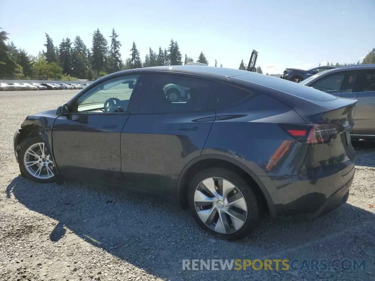 2 Photograph of a damaged car 7SAYGDEE5RF071206 TESLA MODEL Y 2024