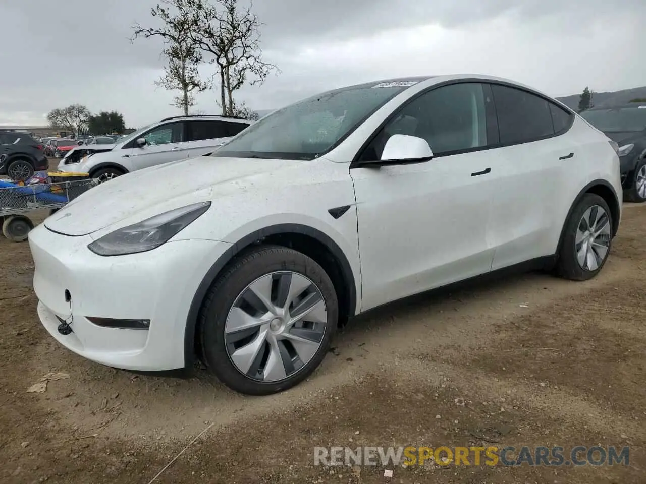 1 Photograph of a damaged car 7SAYGDEE5RF075756 TESLA MODEL Y 2024