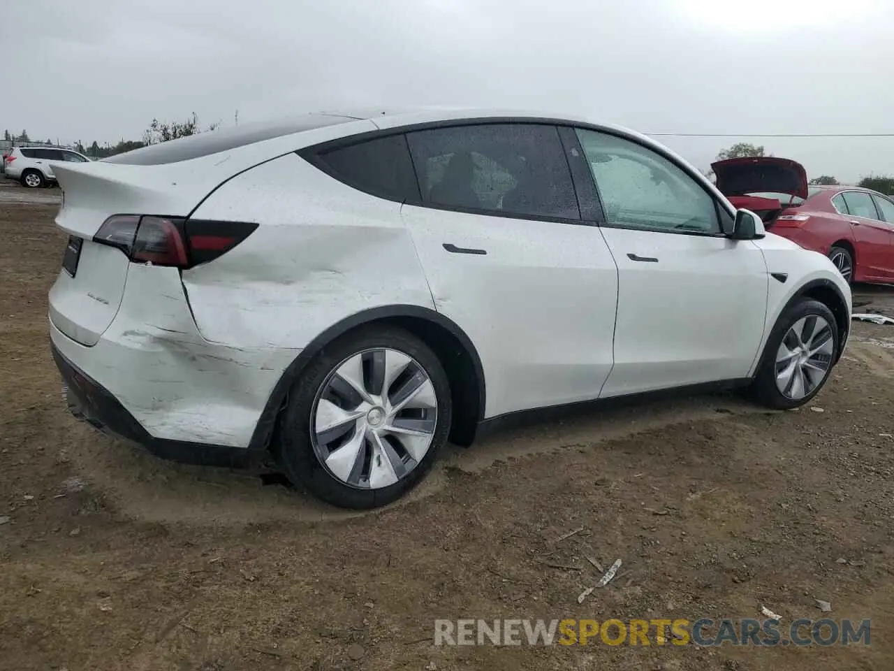 3 Photograph of a damaged car 7SAYGDEE5RF075756 TESLA MODEL Y 2024