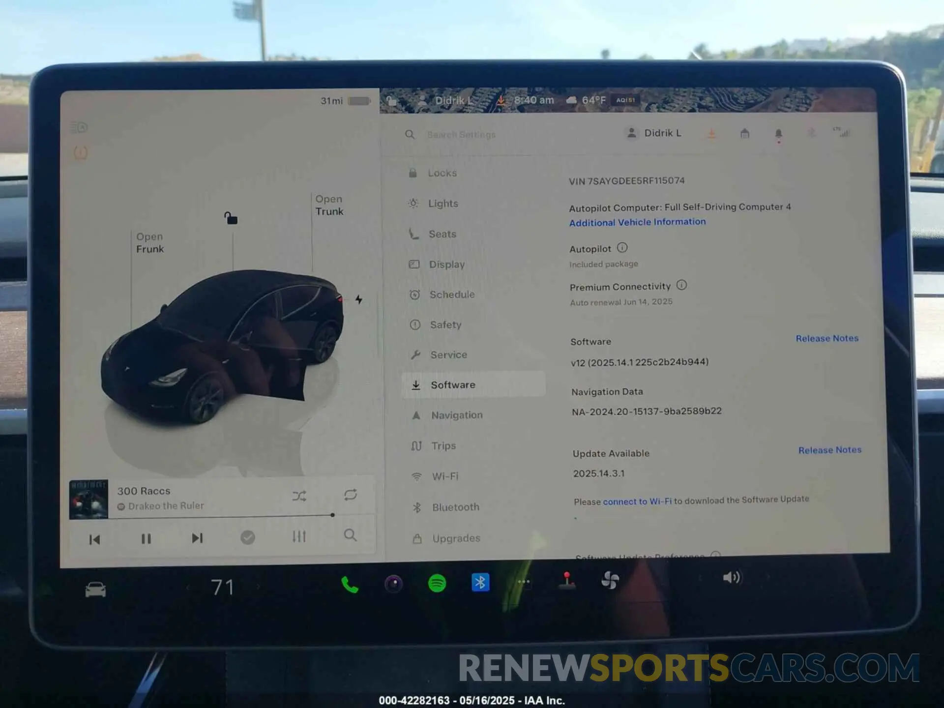 18 Photograph of a damaged car 7SAYGDEE5RF115074 TESLA MODEL Y 2024
