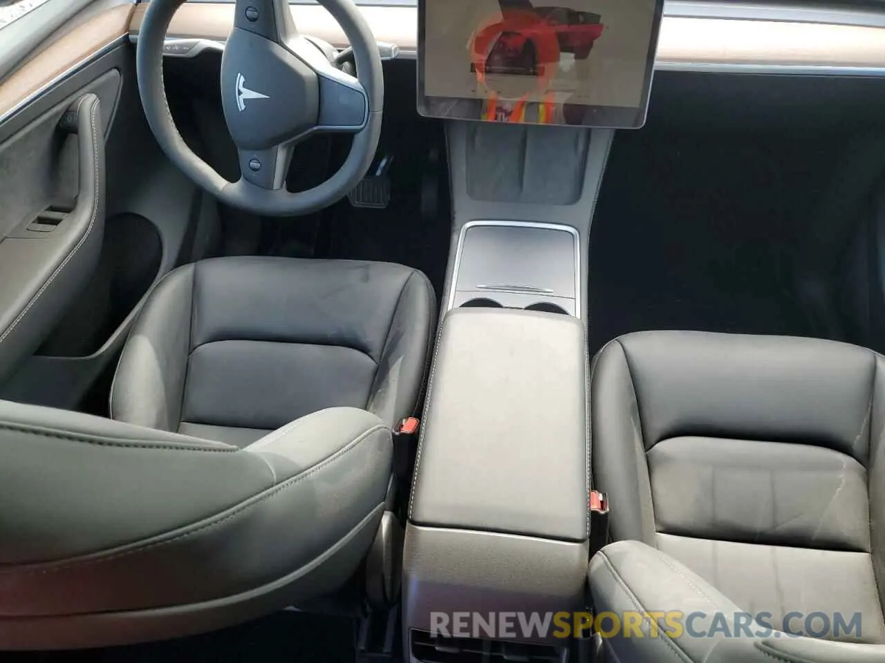 8 Photograph of a damaged car 7SAYGDEE5RF133803 TESLA MODEL Y 2024