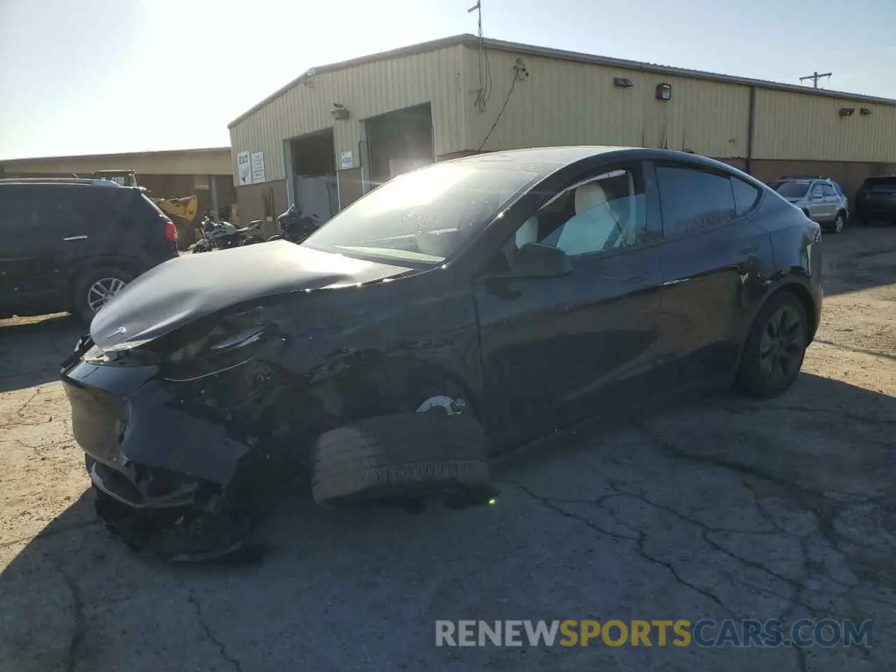 1 Photograph of a damaged car 7SAYGDEE5RF157597 TESLA MODEL Y 2024