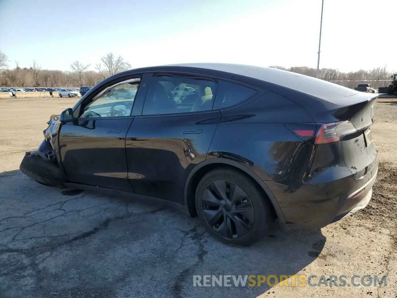 2 Photograph of a damaged car 7SAYGDEE5RF157597 TESLA MODEL Y 2024