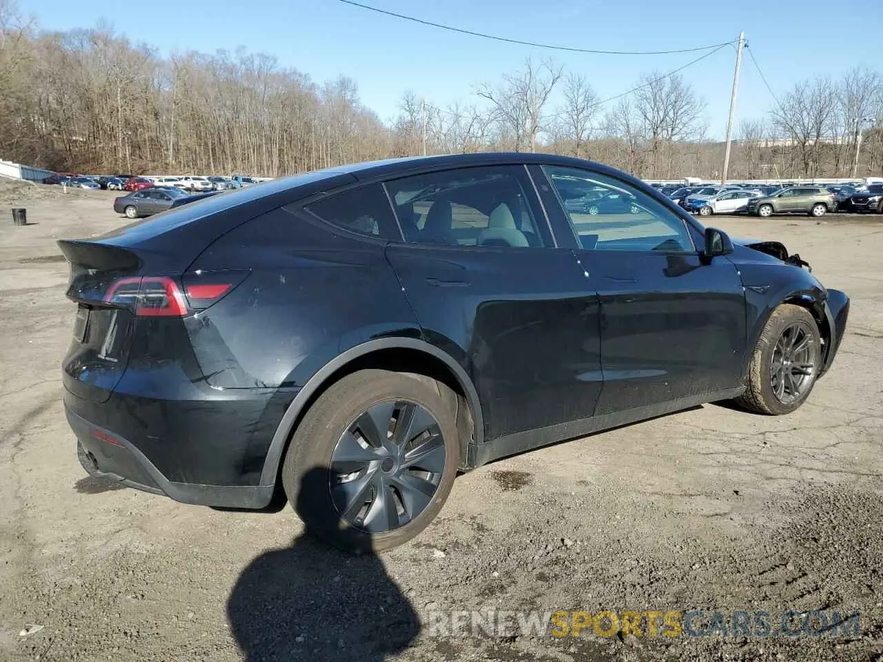 3 Photograph of a damaged car 7SAYGDEE5RF157597 TESLA MODEL Y 2024