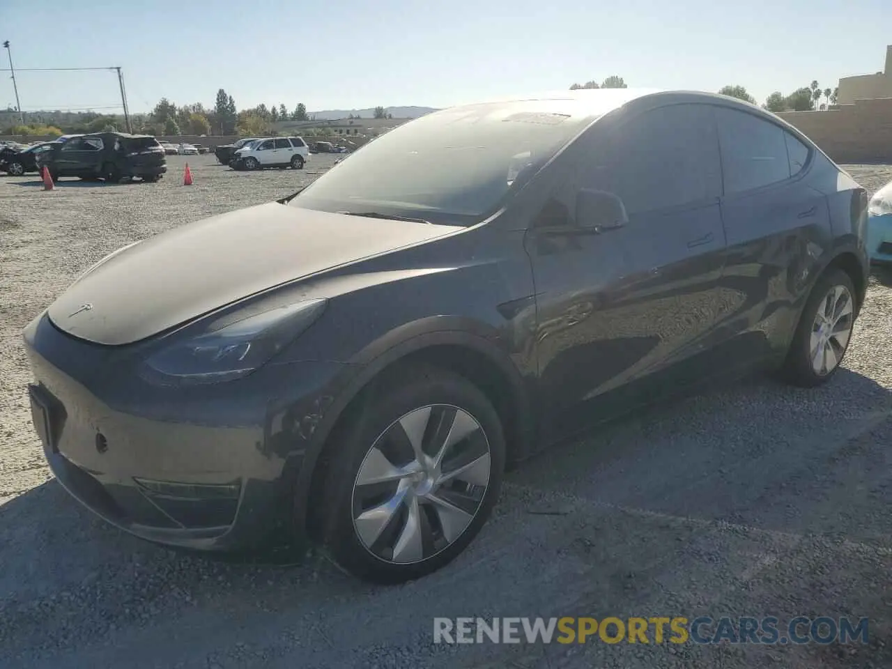 1 Photograph of a damaged car 7SAYGDEE6RA224771 TESLA MODEL Y 2024