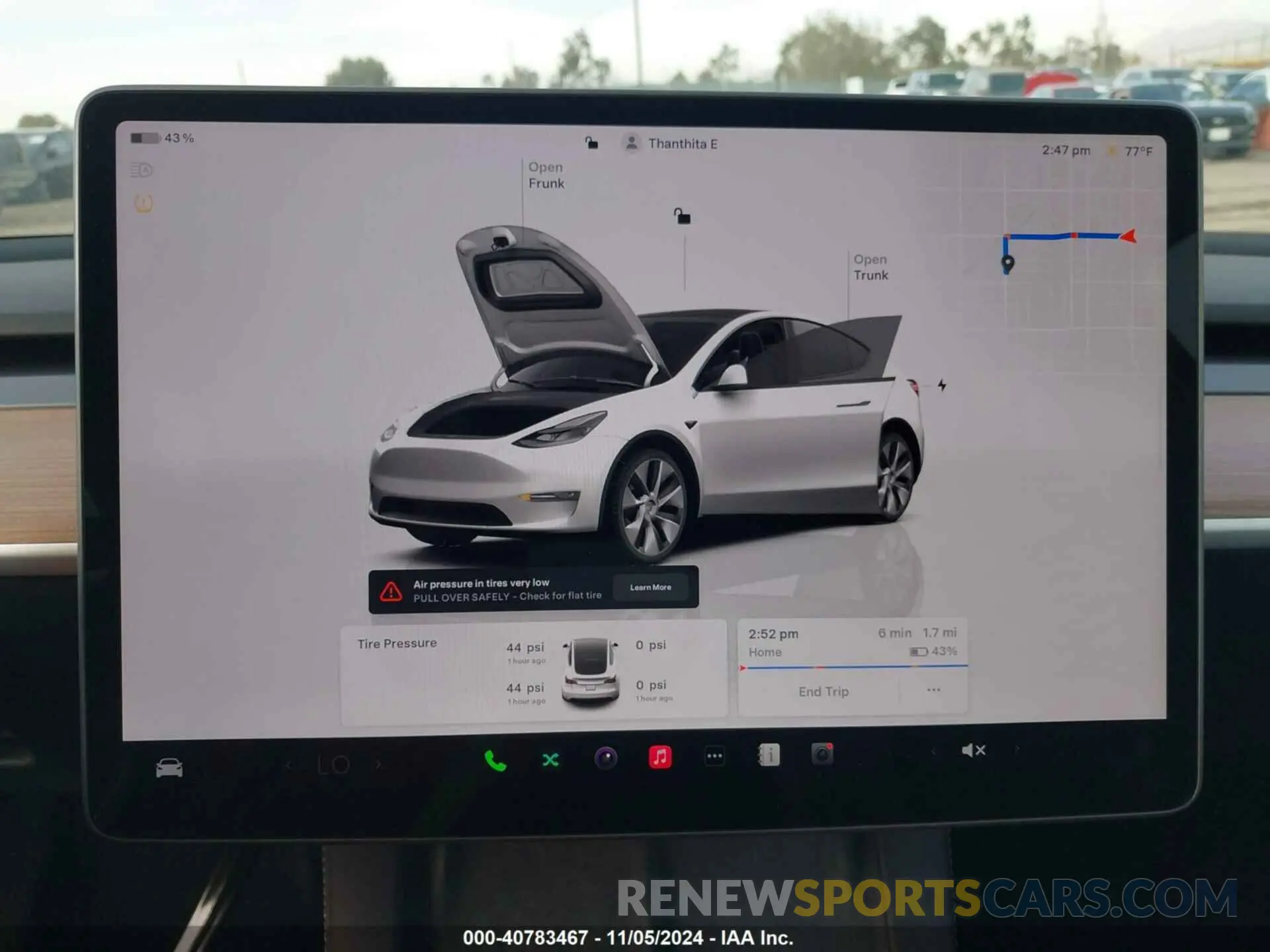 18 Photograph of a damaged car 7SAYGDEE6RA257592 TESLA MODEL Y 2024